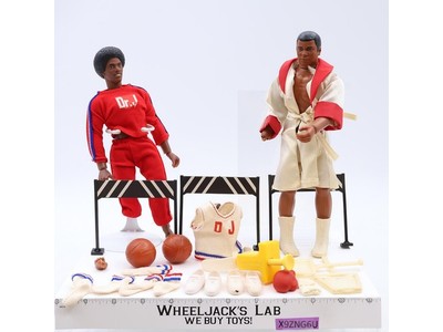 OJ Simpson Dr. J Muhammad Ali 1975 Shindana Toys Mego Vintage Action Figure
