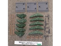 Lot of 28 Outpost Defender Parts & Pieces GI Joe 1986 Hasbro Vintage