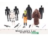 Lot of 7 Modern Star Wars 1990-2020s Hasbro Action Figures + Accessories