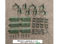 Lot of 39 Forward Observer Unit Parts & Pieces G.I. Joe 1985 Hasbro Vintage
