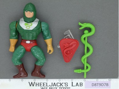 King Hiss 100% Complete He-Man Masters of the Universe MOTU 1986 Mattel Vintage