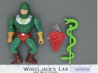 King Hiss 100% Complete He-Man Masters of the Universe MOTU 1986 Mattel Vintage
