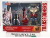 Silver Knight Optimus Prime + Grimlock Transformers Age of Extinction Hasbro NEW