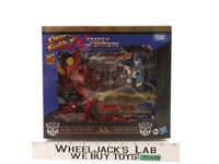 Hot Rod (Ken) vs Arcee (Chun-Li) Street FIghter II Transformers Hasbro MISB