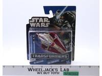 Obi Wan Kenobi to Jedi Starfighter Transformers Star Wars Hasbro NEW SEALED