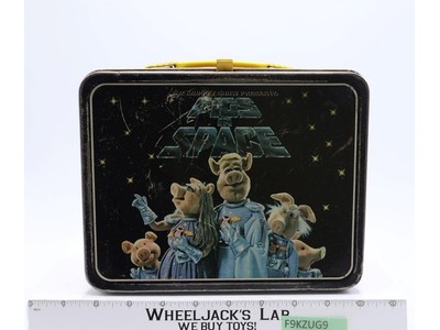 Jim Henson's MUPPET SHOW Pigs in Space Lunchbox ONLY 1977 King Seeley Thermos Co