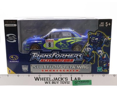 Smokescreen Transformers Alternators 2003 Hasbro Action Figure NEW SEALED