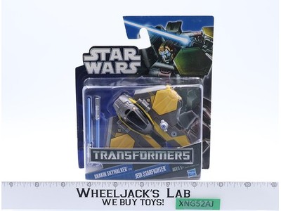 Anakin Skywalker to Jedi Starfigher Transformers Star Wars Hasbro NEW SEALED
