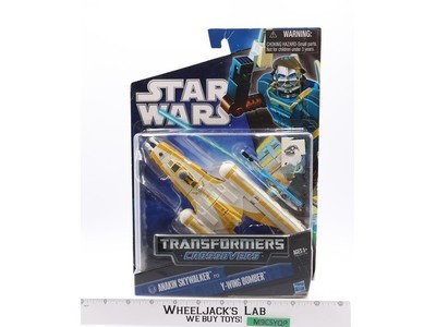 Anakin to Y-wing Bomber Transformers Star Wars Crossovers Hasbro NEW SEALED