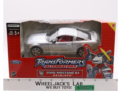 Grimlock Ford Mustang GT Alternators 2004 Hasbro Transformers Figure NEW SEALED