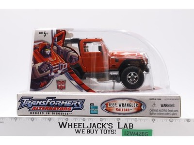 Rollbar Jeep Wrangler Transformers Alternators RID 2005 Hasbro NEW SEALED