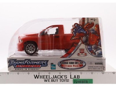 Optimus Prime Dodge Ram SRT-10 Transformers Alternators RID Hasbro NEW SEALED