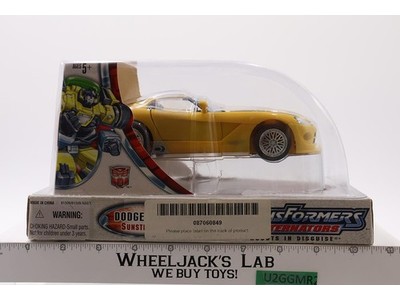 Sunstreaker Dodge Viper Transformers Alternators RID 2005 Hasbro NEW SEALED