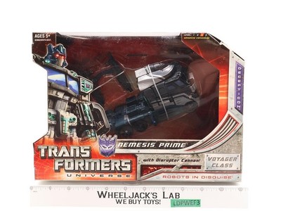 Nemesis Prime Transformers Universe Classics SDCC Voyager Class Hasbro MISB