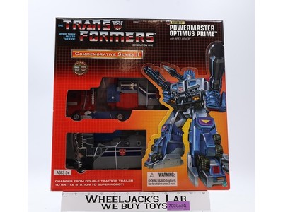 Powermaster Optimus Prime Transformers Commemorative Series Hasbro NEW SEALED