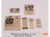 Atari LOT of 6 Newspaper T-Shirt Order Forms 1980-1982 Pac-Man