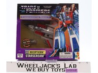 Starscream Transformers Commemorative Series II 2002 Hasbro Figure NEW SEALED