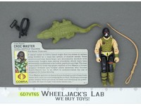 Croc Master V1 G.I. Joe 1987 Hasbro Vintage Action Figure