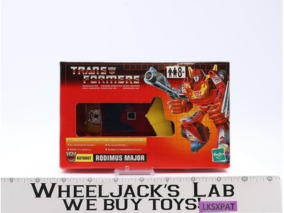Rodimus Major Commemorative Series Reissue Transformers 2002 Hasbro NEW MIB