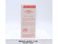 GI Joe Premium Offer Booklet No. 2