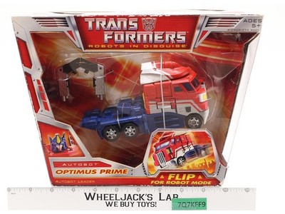 Optimus Prime Transformers Robots In Disguise RID 2006 Hasbro Figure NEW SEALED