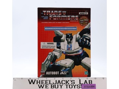 Jazz Commemorative Series Reissue Transformers 2002 Hasbro NEW SEALED