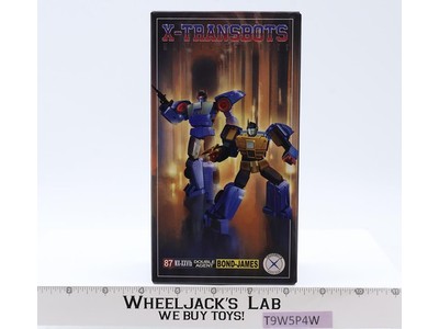 MX-XXVIb Bond-James X-Transbots Master X Series Third Party Figure NEW SEALED