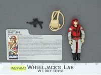 Crazylegs V1 G.I. Joe 1987 Hasbro Vintage Action Figure