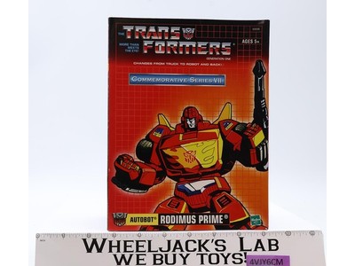 Rodimus Prime Transformers Commemorative Series Reissue 2003 Hasbro NEW SEALED