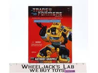 Autobot Grapple Transformers Reissue Commemorative Series 2003 Hasbro NEW SEALED