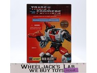 Red Alert Transformers Commemorative Series Reissue 2002 Hasbro NEW SEALED