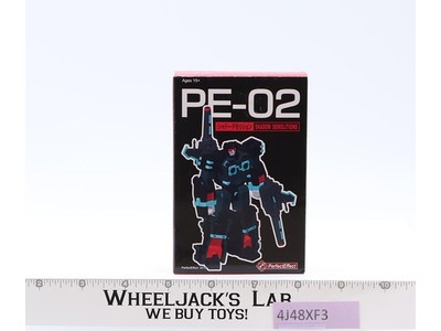 PE-02 Shadow Demolitions Third Party 2010 Perfect Effect Action Figure NEW MIB