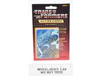 Planet Cybertron Sealed Pack Card #42 Transformers Trading Action Cards 1985 G1