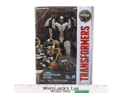 Nitro Premier Ed. Transformers The Last Knight 2016 Hasbro Figure NEW MIB