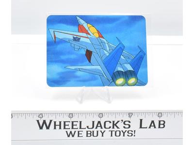Starscream Card 88 Variant Color Transformers Action Trading Cards 1985 G1