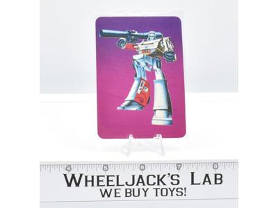 Megatron Card 97 Variant Color Transformers Action Trading Cards 1985 G1