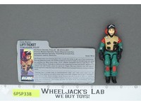 Lift-Ticket V1 G.I. Joe 1986 Hasbro Vintage Action Figure
