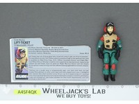 Lift-Ticket V1 G.I. Joe 1986 Hasbro Vintage Action Figure