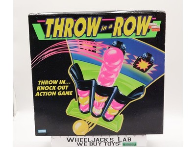 Throw in a Row Action Game 1992 Parker Brothers NEW SEALED