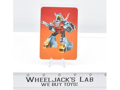 Slag MINT Menko Takara Trading Card 1985 G1 Transformers Japan Action Figure