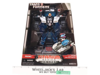 Prowl Die-Cast Transformers Titanium Series 2006 Hasbro Figure NEW SEALED