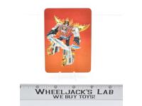 Snarl Card 36 Variant Color Transformers Action Trading Cards 1985 G1