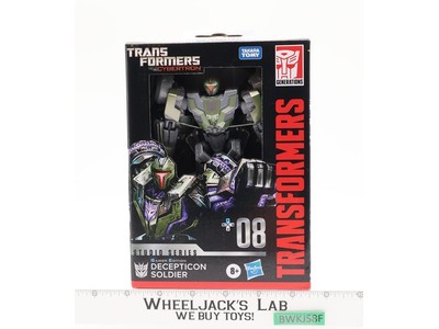 Decepticon Soldier 08 Transformers WFC Studio Series Hasbro NEW SEALED
