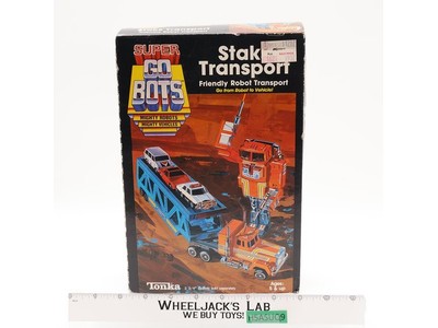 Staks Transport Friendly Robot Transport Gobots 1985 Tonka Vintage Action Figure