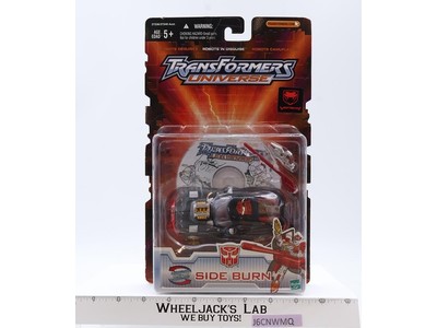 Side Burn Transformers Universe 2003 Hasbro Action Figure NEW SEALED
