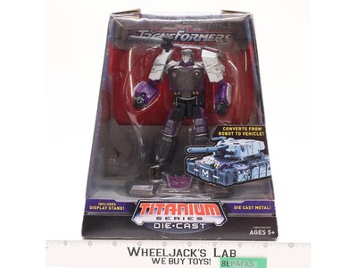 Megatron Die-Cast Transformers Titanium Series 2006 Hasbro Figure NEW SEALED
