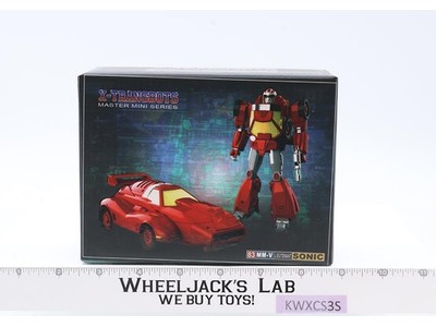 Sonic X-Transbots Master Mini Series Third Party Action Figure NEW SEALED