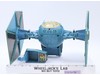 Battle Damaged Imperial Tie Fighter Complete Star Wars 1978 Kenner Vehicle