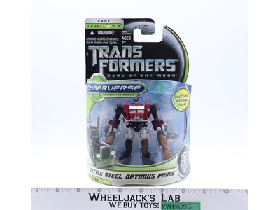 Battle Steel Optimus Prime Transformers DOTM 2010 Hasbro Figure NEW SEALED