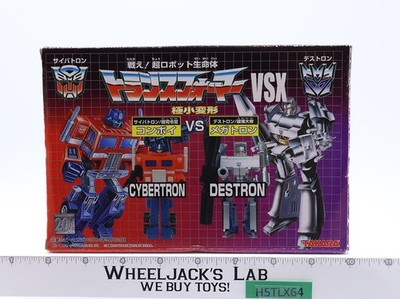 Cybertron vs Destron Transformers VSX 2004 Takara Action Figure Set NEW MIB